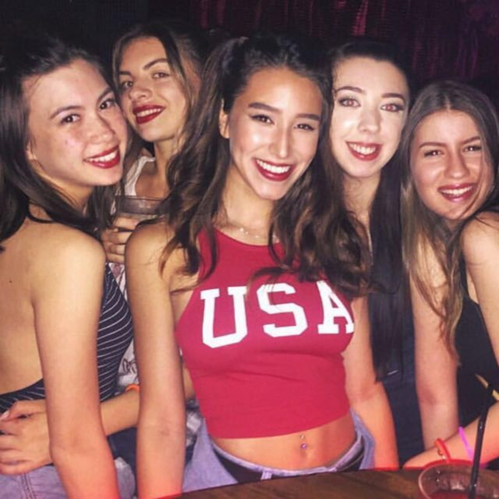 USA Crop Top